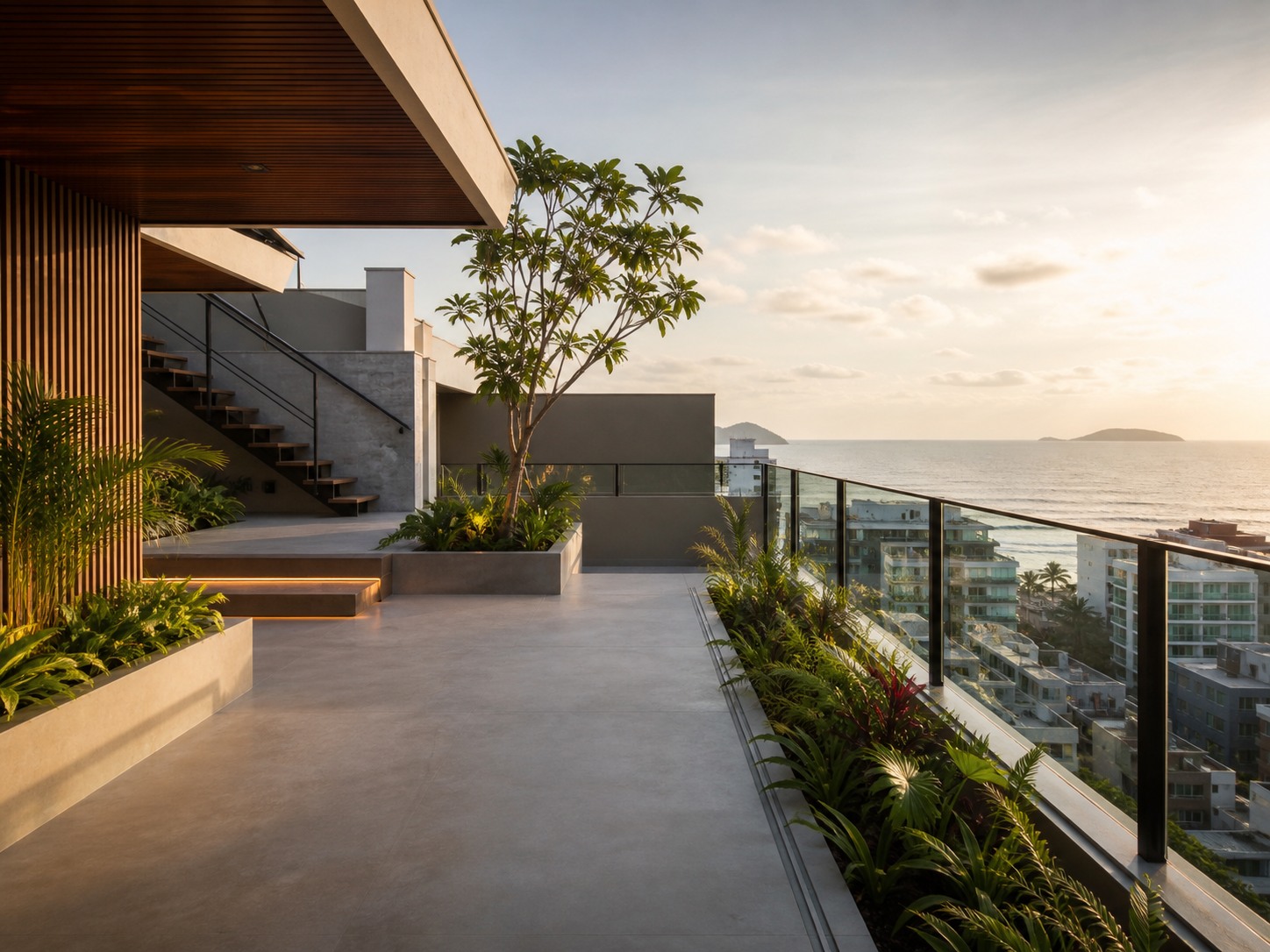 Cobertura duplex reformada na Praia da Enseada, Guarujá-SP